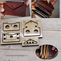 Multi Layer Cardholder Wallet Die Cutting Knife Mold Metal DIY Leather C... - £30.57 GBP