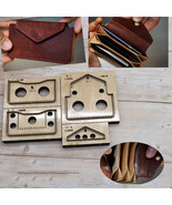 Multi Layer Cardholder Wallet Die Cutting Knife Mold Metal DIY Leather C... - £30.78 GBP