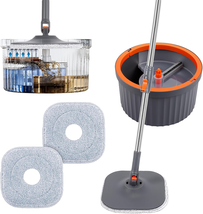 Chabatree Mop and Bucket Set，Spin Mop and Bucket Set with Separate Dirty... - €32,80 EUR