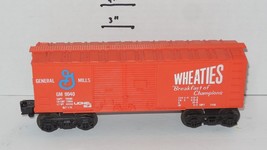 Lionel O Scale #9040 General Mills Wheaties Locomotive Train Boxcar - £27.59 GBP