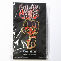 Helluva Boss Chibi Millie Enamel Pin Vivziepop Hazbin Hotel - £77.21 GBP