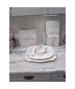 Princess House Pavilion Serving Platter, 15&quot; Platter w Relish Dishes Lid... - $1,881.67 MXN