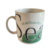 Starbucks Seattle City Mug Collector Series Jerry Greer Jan Belson 1994 20oz VTG - $14.84