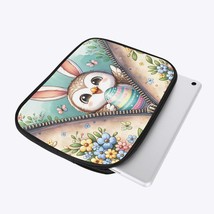 iPad Sleeve - Easter - Owl with Bunny Ears, awd-1302 - £25.46 GBP