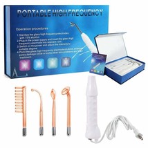Darsonval - Portable High Frequency Facial Machine | Antibacterial Effect - £48.63 GBP