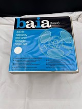 Baia Dual 8 400ft. Capacity Reel and Storage Case Set Pack of 3 New Old ... - £15.20 GBP