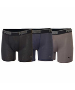 Three (3) Puma Men&#39;s Size XL ~ Boxer Briefs ~ Mesh Technology ~ Moisture... - £17.57 GBP