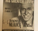 Diagnosis Murder Tv Guide Print Ad  Dick Van Dyke TPA23 - £4.67 GBP