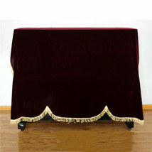 78x59inch Upright Piano Dust-proof Cover Dust Fabric Cloth Decorative Towel - $29.99