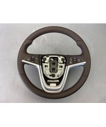OEM 2012-2017 Buick Verano Cocoa Brown Leather Steering Wheel Audio &amp; Cr... - $2,712.32 MXN