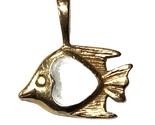 Mother of pearl Unisex Charm 14kt Yellow Gold 396291 - £119.75 GBP