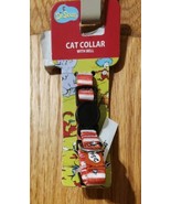 Dr. Seuss Cat In The Hat Stripes Cat Collar w/o Bell - $5.91