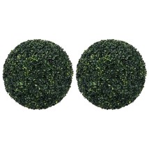 vidaXL Fake Boxwood Ball Mixed Green Polyethylene Large - $299.60 CAD