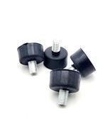 4 Pack M8 Stud Rubber Adjustable Leveling Glide Feet Furniture Table Chair Legs - $13.49