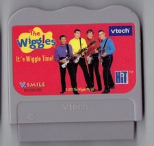 Vtech V.smile The Wiggles Its Wiggle time Game Cartridge Rare VHTF Educational - $9.70
