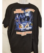 JOHN FOGERTY / ZZ TOP - 2018 TOUR UNWORN CONCERT TOUR 2X-LARGE T-SHIRT - $563.74 MXN