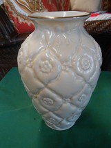 Beuatiful Collectible LENOX Floral Design VASE-Made in USA..RARE..10&quot; - £21.43 GBP