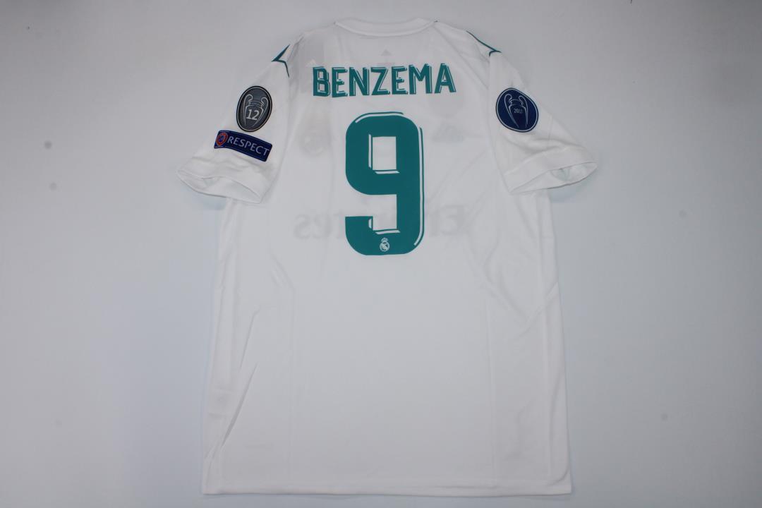 real madrid jersey 2017 2018 shirt benzema champions league final model