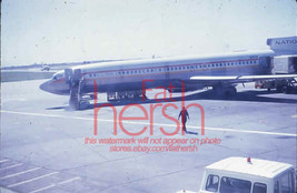 1960s  Amateur 35mm Slide Photo Negative National Airlines Plane 1968 - £5.52 GBP