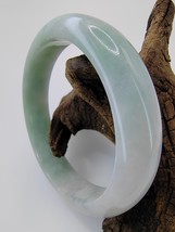 58.90mm Icy Ice Light Lavender Jadeite Jade Bangle Bracelet # 64g # 320 carat # - £1,494.07 GBP