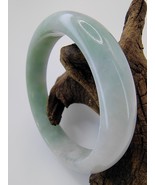 58.90mm Icy Ice Light Lavender Jadeite Jade Bangle Bracelet # 64g # 320 ... - £1,467.29 GBP