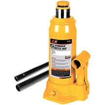 Performance Tool W1621 2-Ton (4,000 lbs.) Heavy Duty Hydraulic Bottle Jack - $36.45