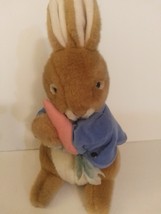 Vintage 14&quot; Beatrix Potter Peter Rabbit Plush By Eden Mint With Tush Tag Only - £39.30 GBP