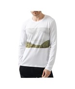 ATM Classic Jersey Long Sleeve Crew Neck Tee Graphic Print XL Mens New - £34.69 GBP