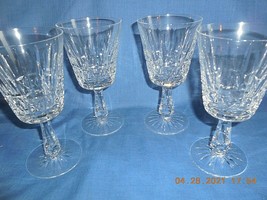 4 Waterford &quot;Kylemore&quot; Cut Crystal 6 3/4&quot; Water Glasses - $153.45