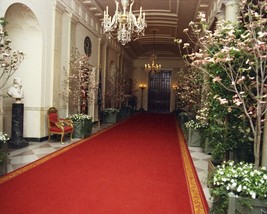 White House Cross Hall decorated State Dinner for Shah of Iran New 8x10 Photo - £6.98 GBP