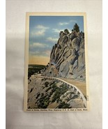 Montana Butte Point Rocks Harding Way Country Road Highway 10 Postcard New - $13.82 CAD