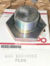 6136-62-2140 PLUG KOMATSU fits oil cooler Genuine Komatsu Onan 186-0352 - $35.00