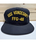 Vintage USS Vandegrift MILITARY Hat FFG-48 Ship Hat New Made In USA By A... - €25,70 EUR