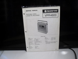 sanyo vpr4800 service manual - £10.24 GBP