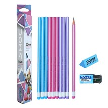Doms Zoom Ultimate Foncé Triangle Crayons (Paquet De 10 - 1SET) - £5.63 GBP