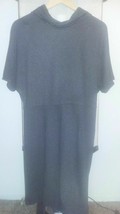 NEW Etcetera Dark Grey Gray Dress Knee Length Size 8 - £10.12 GBP
