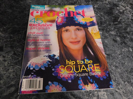 Simply Creative Crochet Magazine Premier Issue 2003 Super Stripes - $2.99