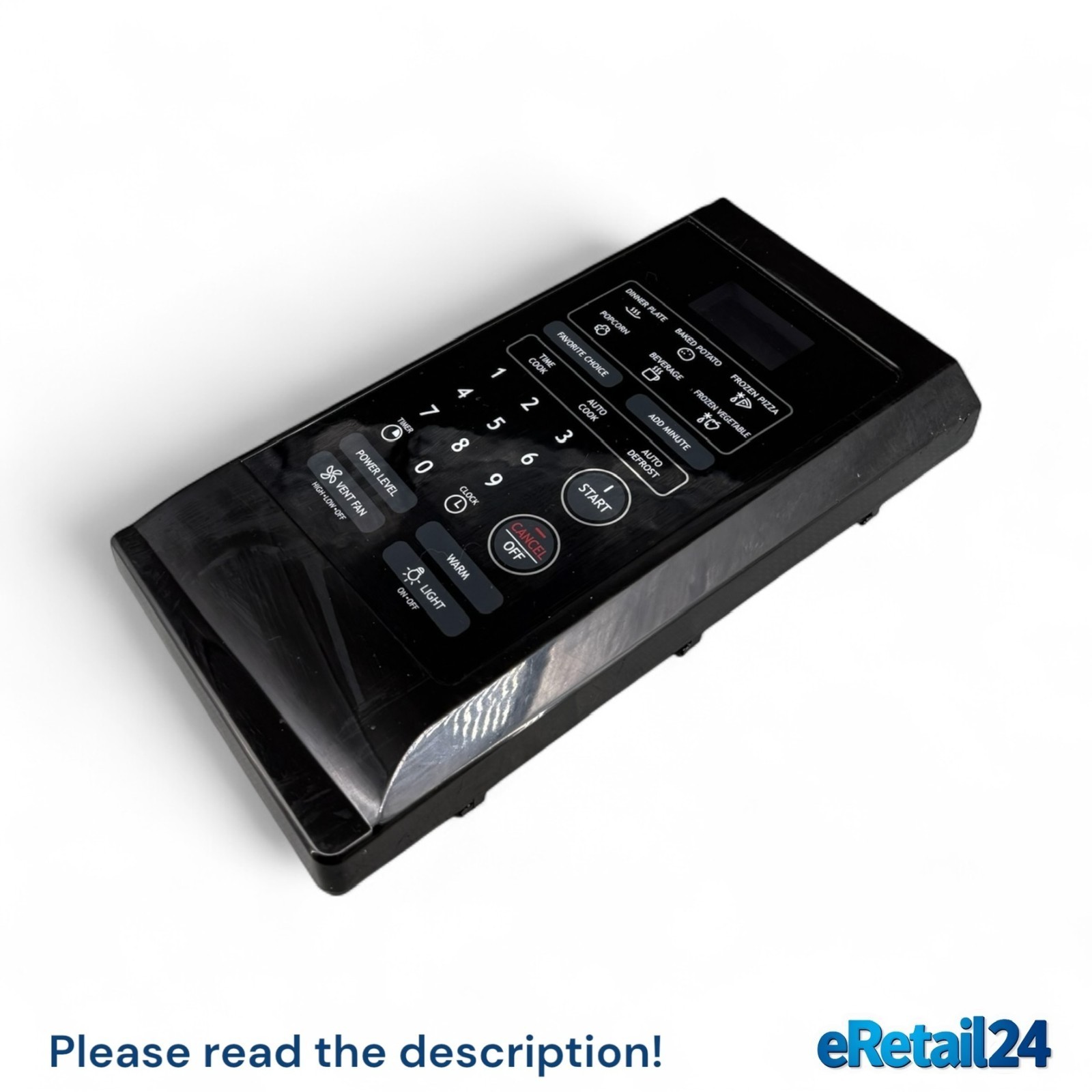 Magic Chef Microwave Control Panel Ass. (No Board) 3516733780B 3518572120B - $123.49