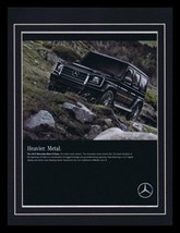 2019 Mercedes Benz G Class Framed 11x14 ORIGINAL Advertisement - £27.18 GBP