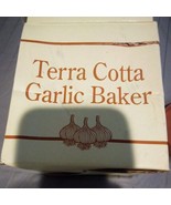 Vintage Terra Cotta Garlic Baker - €8,14 EUR