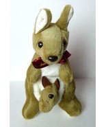 Australian Design Kangaroo with Joey I Heart Aus plush toy - £11.03 GBP