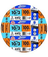 Southwire 63948426 100&#39; 10/3 with ground Romex brand SIMpull residential... - $370.38 CAD