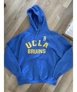 Vintage UCLA Bruins Adult Size Large Blue Hoodie Sweatshirt Athletics - £23.56 GBP