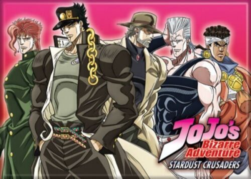 JoJo&#39;s Bizarre Adventure Anime Noraki Jotaro Joseph etc Refrigerator Mag... - $3.99
