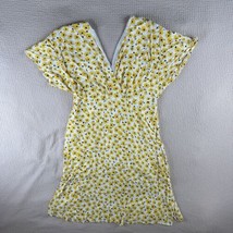 Katie Sturino x Stitch Fix Womens Plus Size 2X Dress Floral Yellow White... - £23.27 GBP