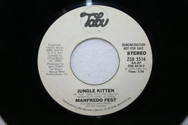 Manfredo Fest Jungle Kitten Stereo/Mono Dj Promo 45 Tabu Soul Jazz Disco Funk - £28.84 GBP