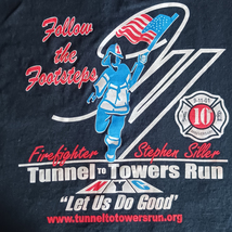 T Shirt Tunnel To Towers 5K Run and Walk New York NYC 911 Adult Size S S... - £11.94 GBP