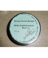 Deep Creek Herbs Solid Lotion Bar - Lavender (For Kids or Grownups) -  3... - £13.42 GBP