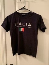 Star Venezia Boys Short Sleeve T-Shirt Italia Italy Bold Country Flag Si... - £25.85 GBP