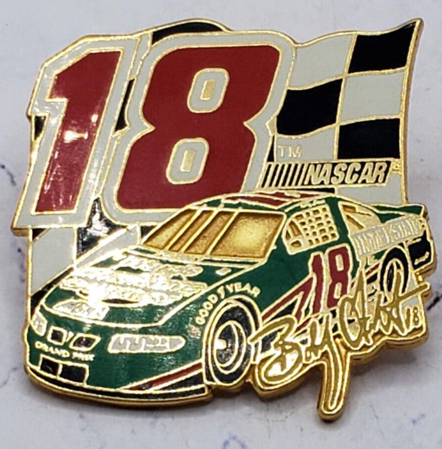 Bobby Labonte Interstate Battery #18 Nascar Checkered Flag Racing Hat Pin - $5.93